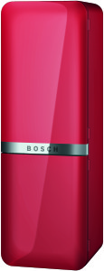 Die neue Bosch CoolClassic Kühl Gefrierkombi KCE40AR40 ClassicRed erhältlich beim Tiroler Küchenstudio in Kufstein