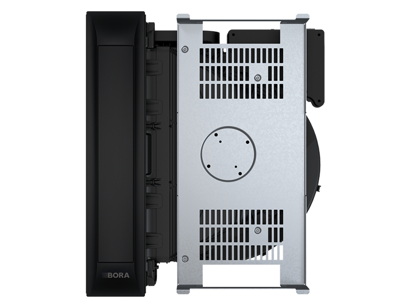 BORA Pro Kochfeldabzugssystem mit integriertem Lüfter All Black, PKAS3AB
